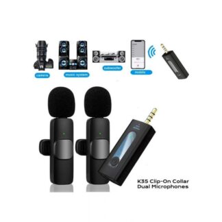 K35 Dual Wireless Microphone