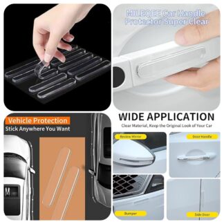 Car Door Handle Scratch Protector Transparent Car Door Handle Scratch Protector Transparent