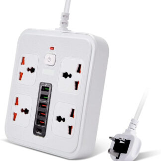 Universal Power Extension Strip with 6 Ports Universal Power Extension Strip with 6 Ports