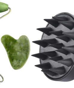 Hair Scalp Massager and Jade Roller
