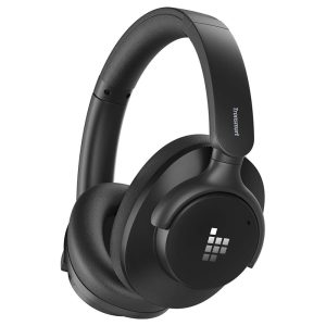 Tronsmart Q20S Hybrid Active Noise Cancelling Over Ear Headphones – Black – GC