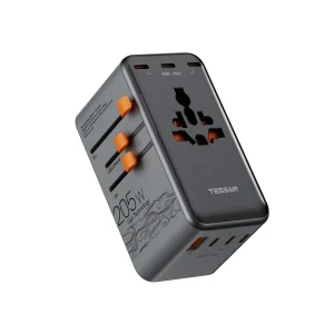 Tessan 205W Travel Adapter – WTA13 – Black