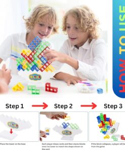 AZHU Tetra Tower Game