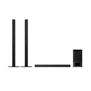 Sony HT-S700RF Soundbar For TV with Tall Boy Rear Speakers and Subwoofer – Black
