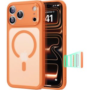 iPhone 17 Pro Max ESR Classic Hybrid Case – Frosted Orange