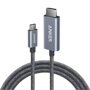 Anker Nano USB-C to HDMI Cable 3 ft 4K Braided – A87E0H11 – OP