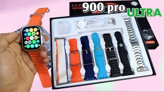MT Ultra Smart Watch 7 Straps Gift Box