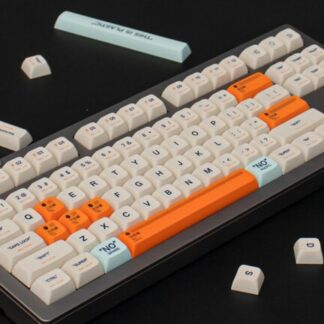 Flyte Keycaps Whiteish 134-Piece PBT Keycap Set