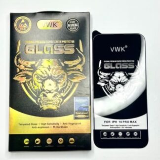 VWK Clear Glass Protector For iPhone 16 pro Max