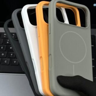 Premium Quality Soft Silicone MagSafe Back Case For iPhone 17 pro max