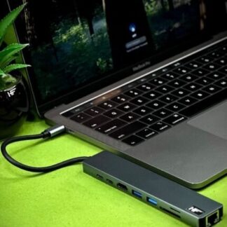 8 in 1 Multiport Type C To HDMI Adapter USB 3.0 Cable HUB Best price ni Pakistan