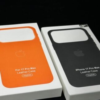 Official Leather With MagSafe Back Case For iPhone 17 Pro Max Best Price in Pakistan