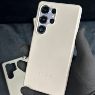 Premium Quality Leather Magsafe Back Case For Samsung Galaxy S25 Ultra