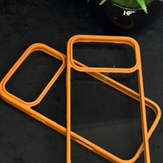 Spigen Ultra Hybrid Colour Boder Transparent Back Case For iPhone 17 pro max Best Price in Pakistan