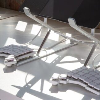 ZSA Voyager split low‑profile ergonomic keyboard