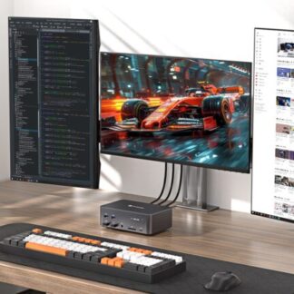 iDock D23 8K DisplayPort KVM Switch Docking Station